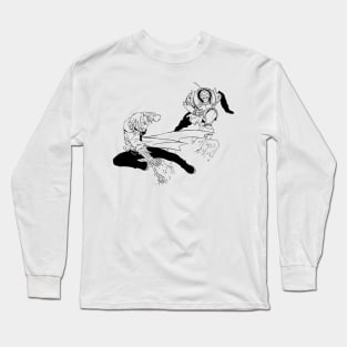 Edward and Aplhonse Elric FullMetal Alchemist Long Sleeve T-Shirt